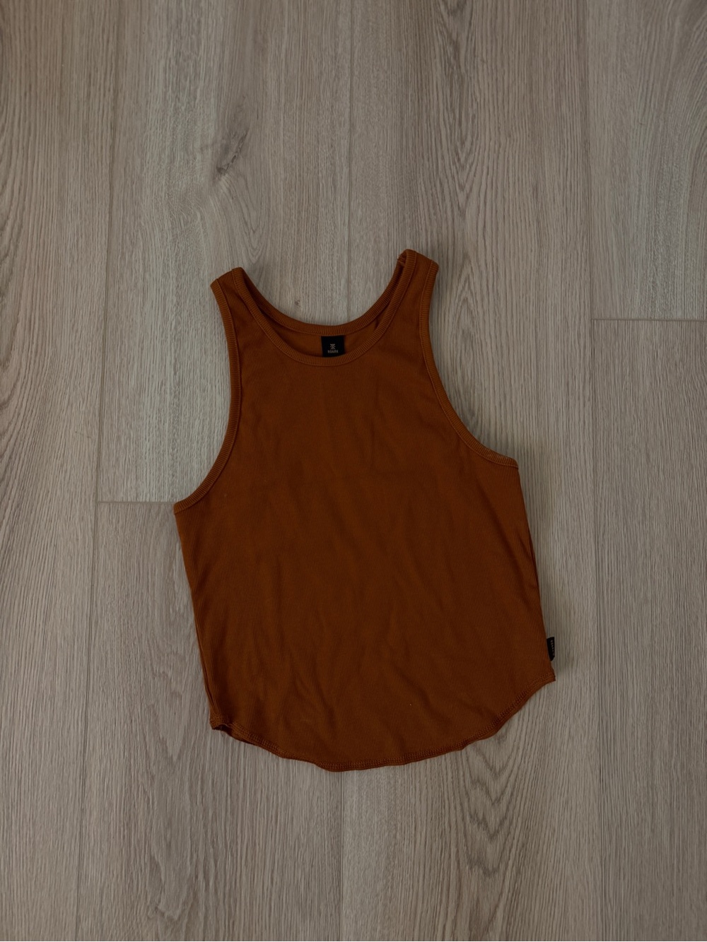 Roark Women's Rust Orange Racerback Tank